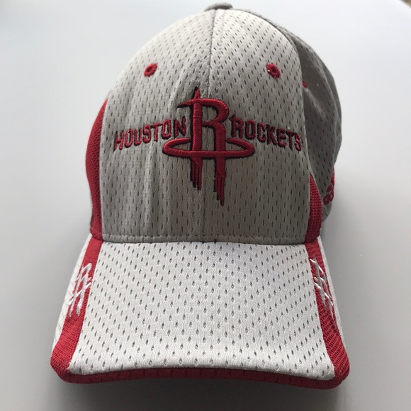 Youth red and grey rockets Adidas hat - Picture 2 of 4